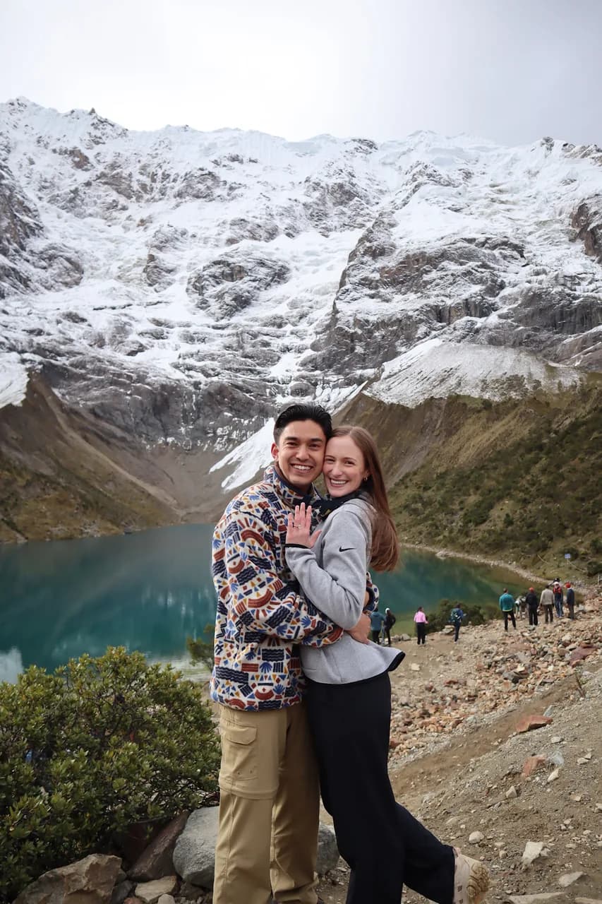 Oliver and Corley engagement photo